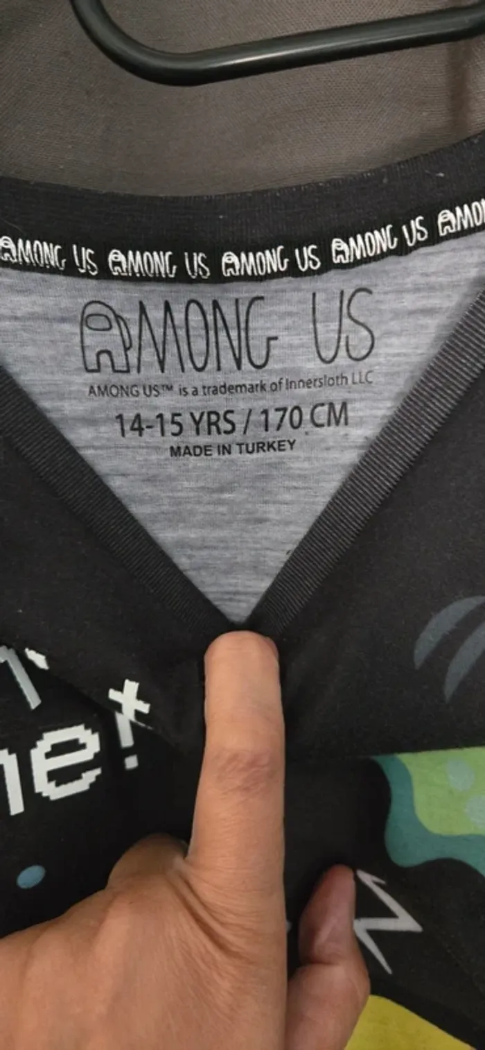 Tee shirt among us S - photo numéro 2
