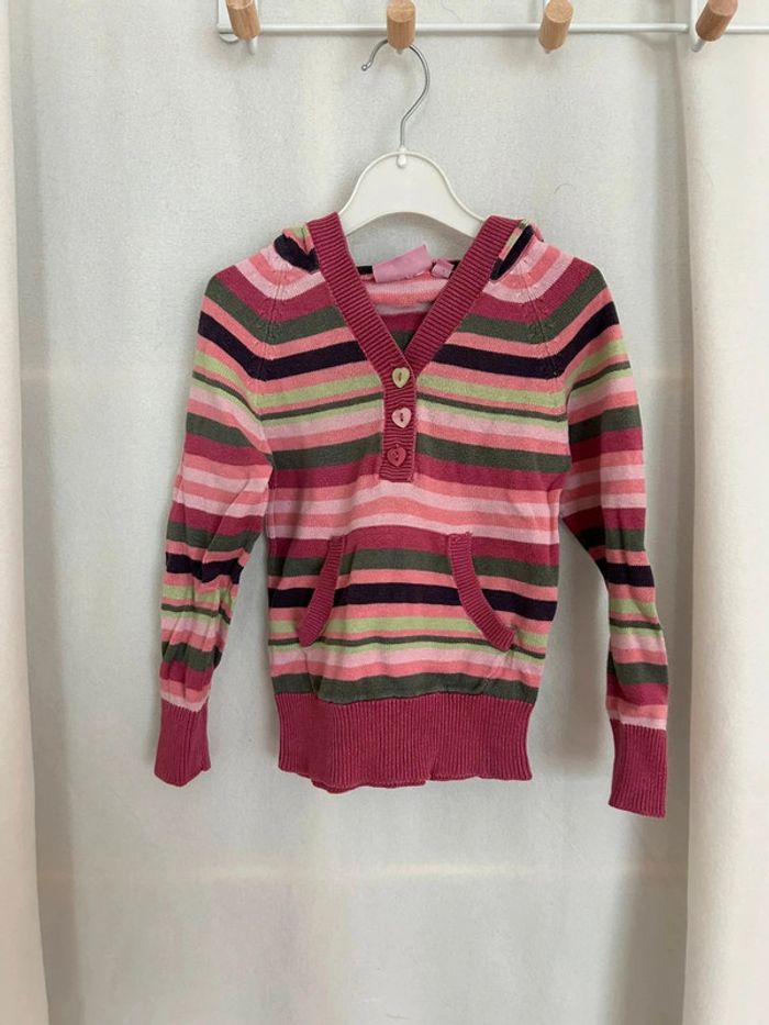 Pull rayé