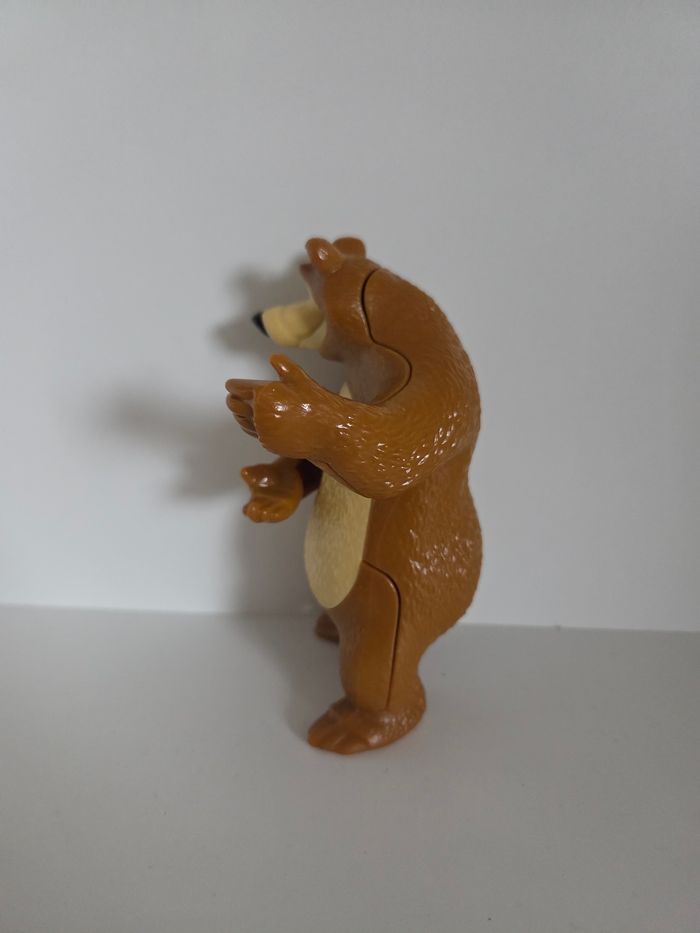 Figurine Michka (L'Ours) - Masha et Michka - Non Articulée - Bon état - photo numéro 4