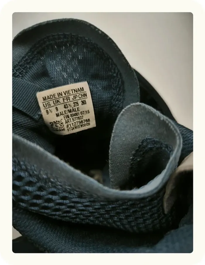 Baskets montantes homme Adidas Veritas-X Collegiate Taille 43,5 - photo numéro 8