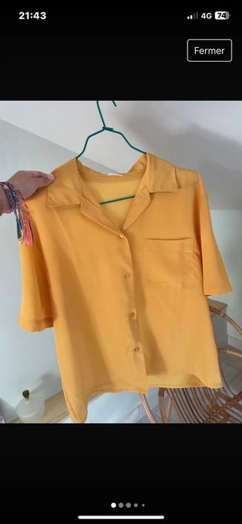 Chemise manches courtes
