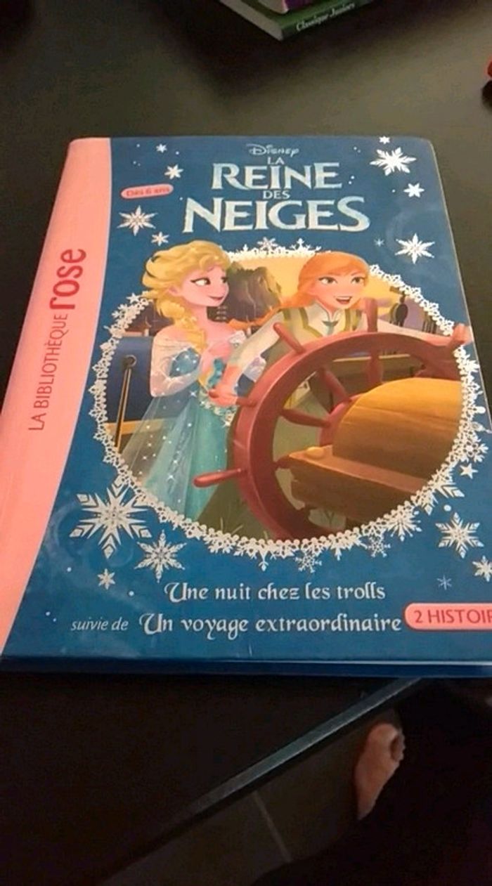 Livre la reine des neiges