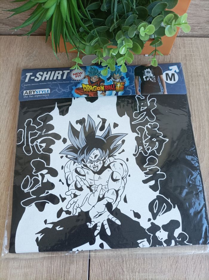 T-shirt Son Goku Dragon Ball super abystyle instinct