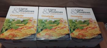Lot omelette fromage ligne & protéines
