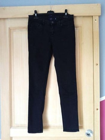 jean skinny noir femme kiabi 38