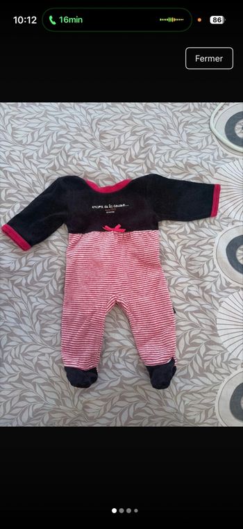 Pyjama une pièce 