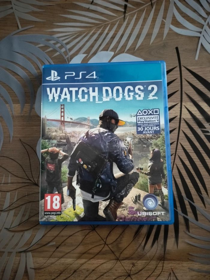 Jeu PS4 watch dogs