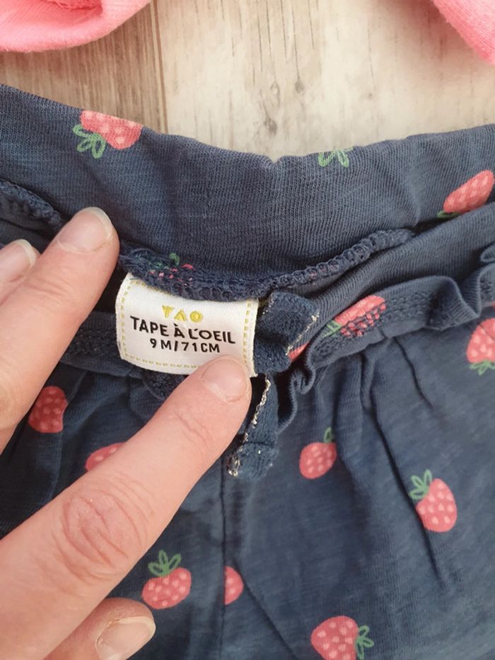 Lot vêtements fille 9mois - photo numéro 3