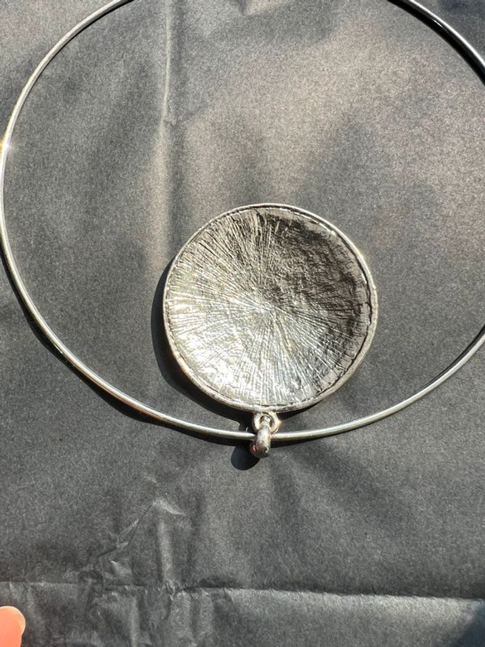 Collier ras de cou vintage y2k annees 2000 mod 60s statement necklace - photo numéro 5