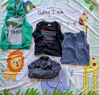 Lot vêtements hauts 2ans