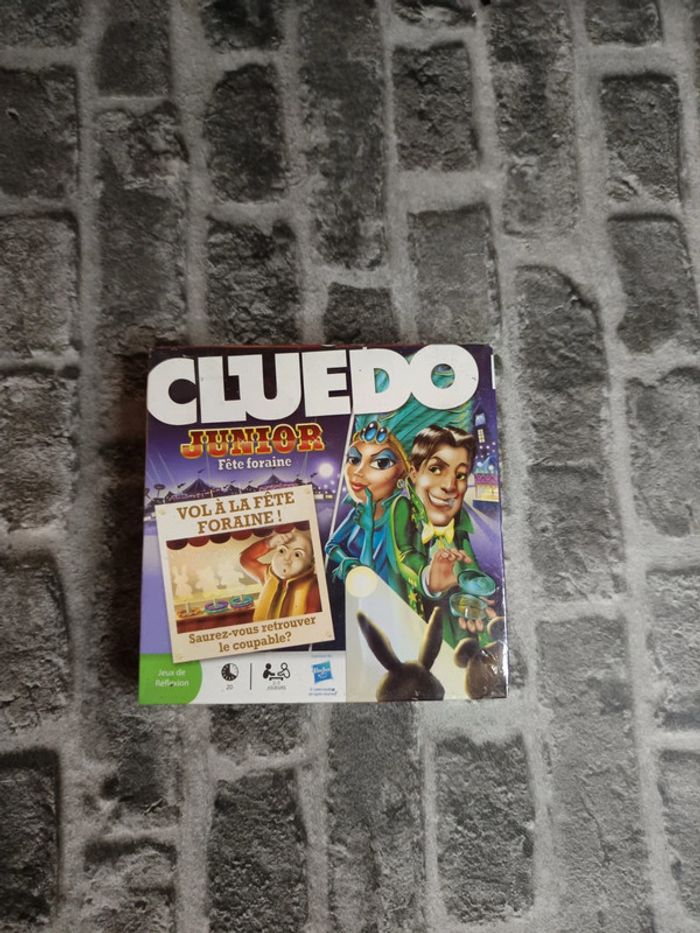 Jeu Cluedo Junior Fête Foraine / neuf / 2009 /hasbro