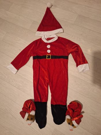 Pijama noel avec chausson