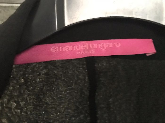Chemisier transparent Emmanuel Ungaro taille S 36 - photo numéro 16