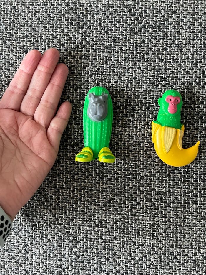 Lot de 2 animaux rigolos - photo numéro 2