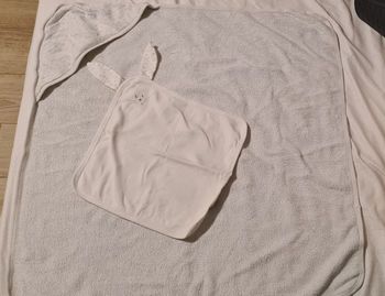 Sortie de bain +doudou