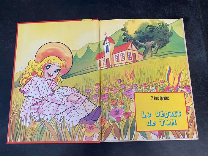 BD Candy Candy Tome 2 Le départ de Tom - Téléguide édition Profidu 1978 retro comics 70s - photo numéro 3