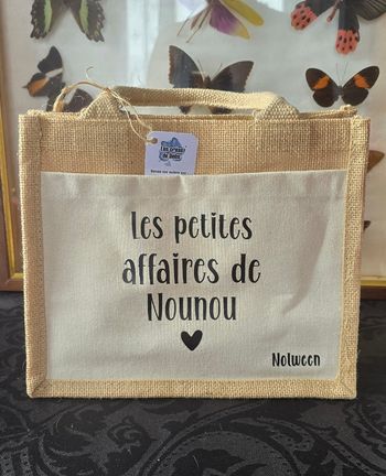 Sac jute personnalisable ✨️