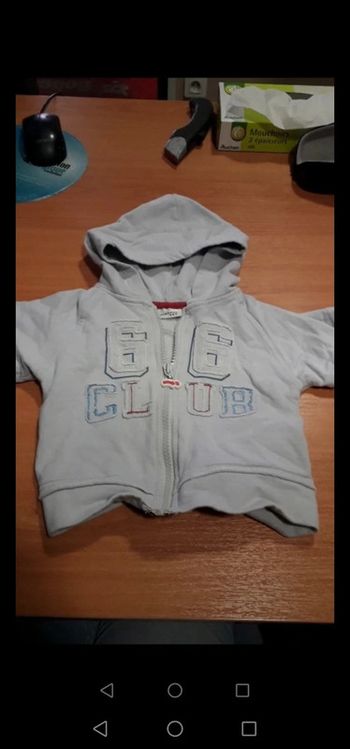 Gilet manches courtes 12 mois