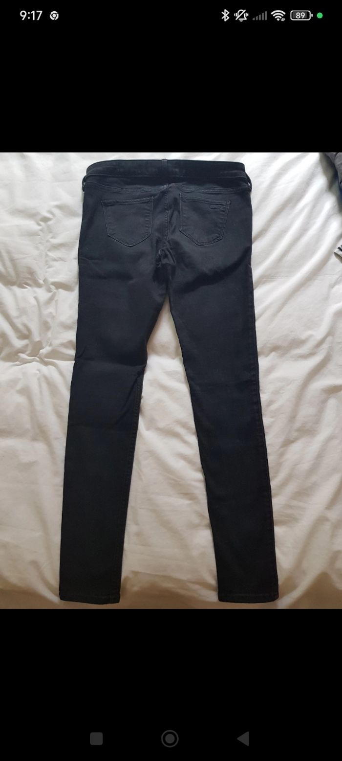 Jean skinny noir - Hollister - Taille S - photo numéro 2
