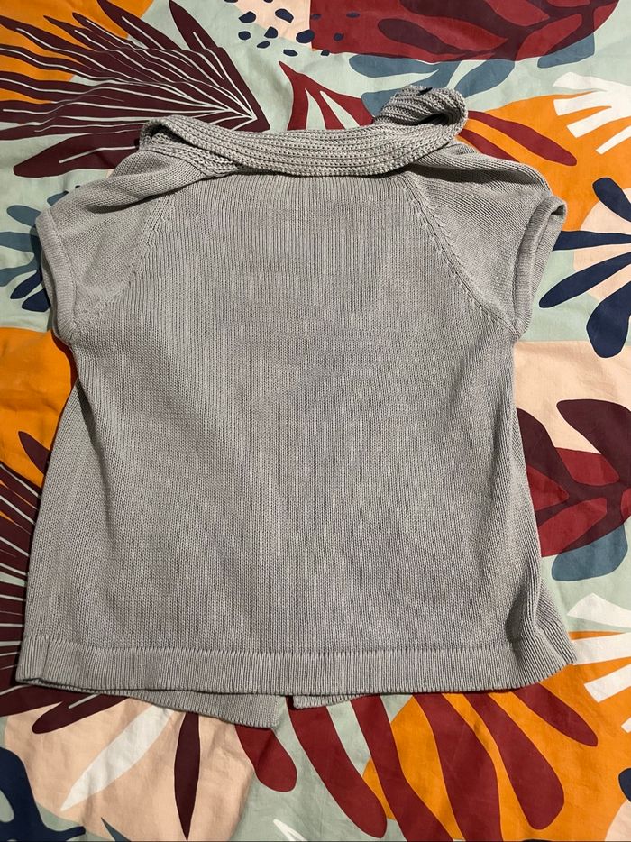 Gilet gris sans manche gris taille 38/40 - photo numéro 4