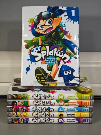 Lot Manga Splatoon 1 à 6 VF