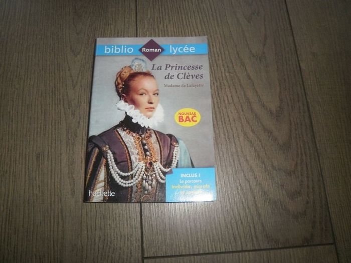 Livre "La Princesse de Clèves" Madame de Lafayette