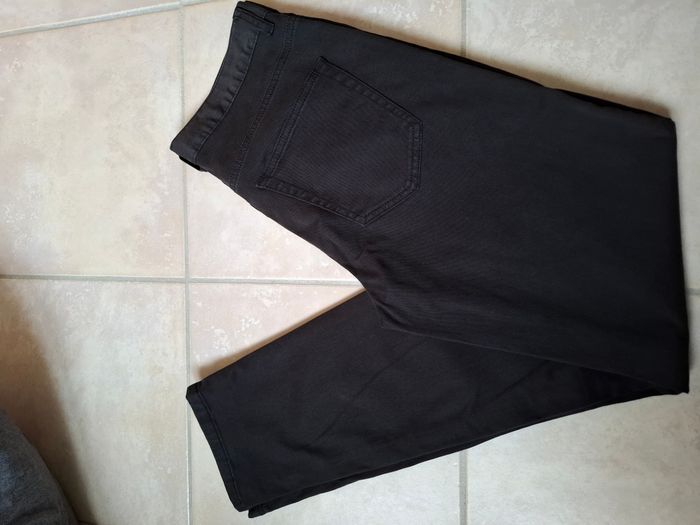 Pantalon slim noir homme, Kiabi, Taille 38 et longueur 32 - photo numéro 5
