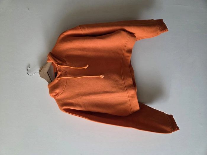 sweats a capuche Zara orange taille Xl - photo numéro 3