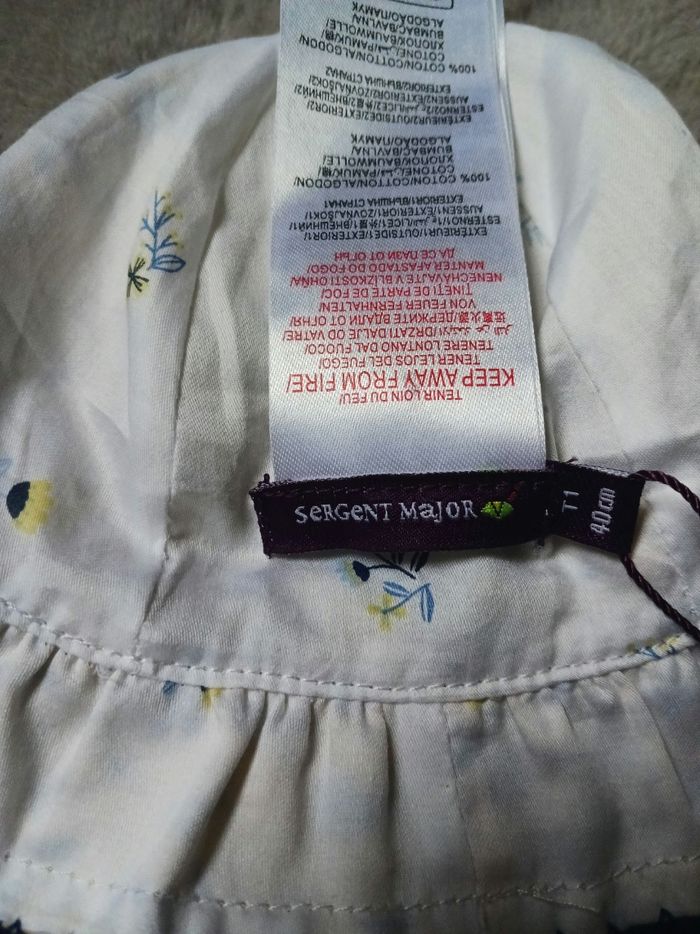 Chapeau réversible Sergent Major 40 cm NEUF - photo numéro 7