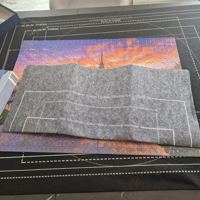 Puzzle 1000 pièces +tapis - photo numéro 7