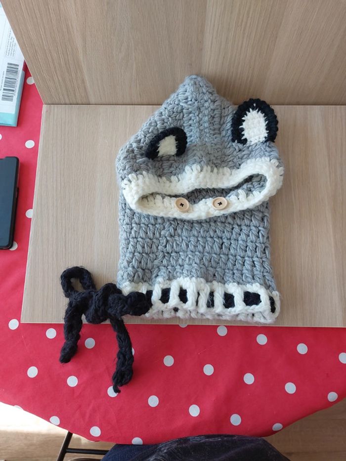 Cagoule adorable avec oreilles 😋