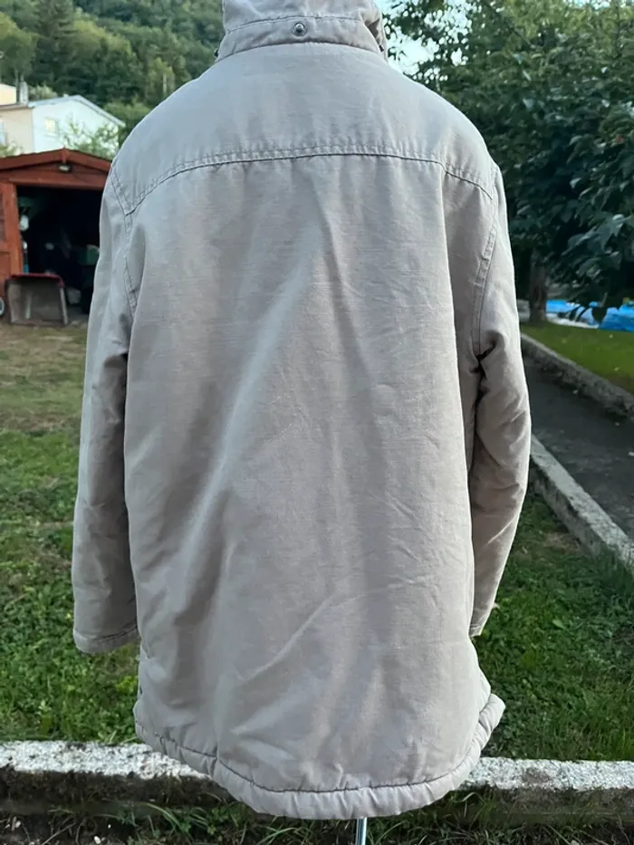 Manteau cyrillus taille 10 ans beige - photo numéro 2