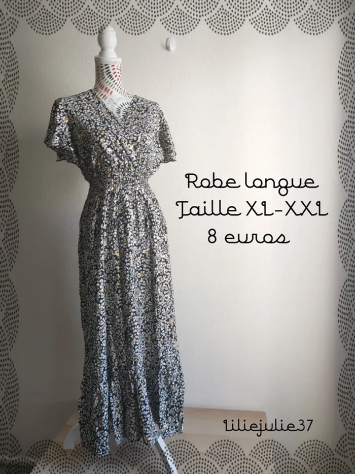 Robe longue taille XL-XXL