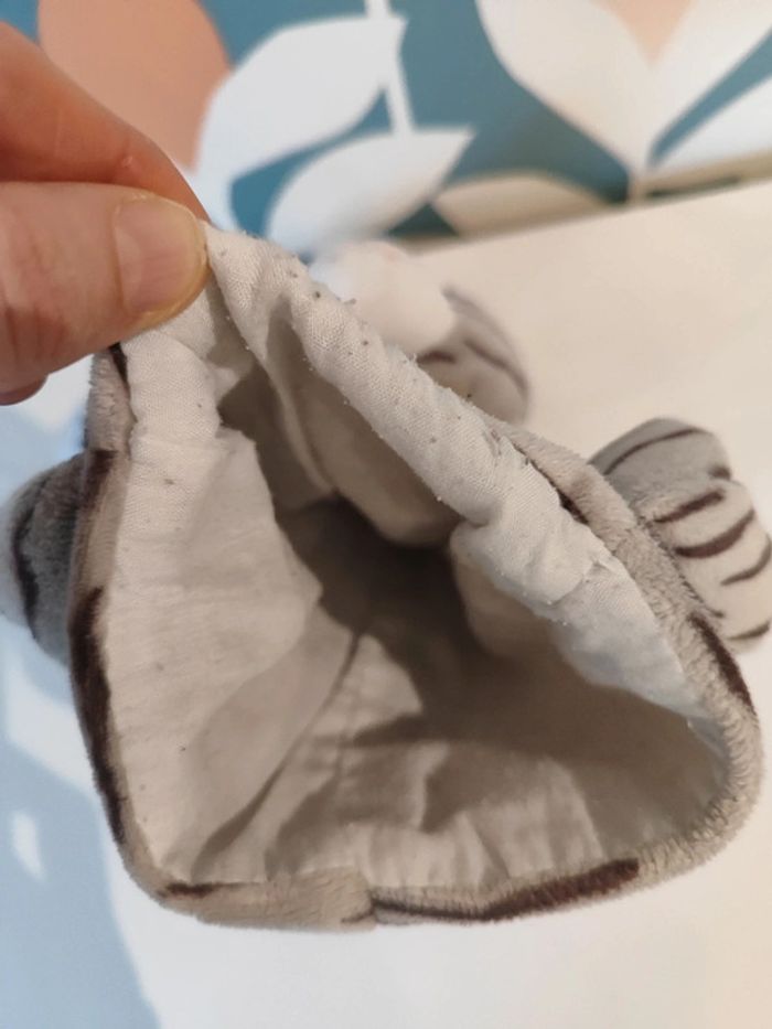 Peluche marionnette chat histoire d'ours - photo numéro 5