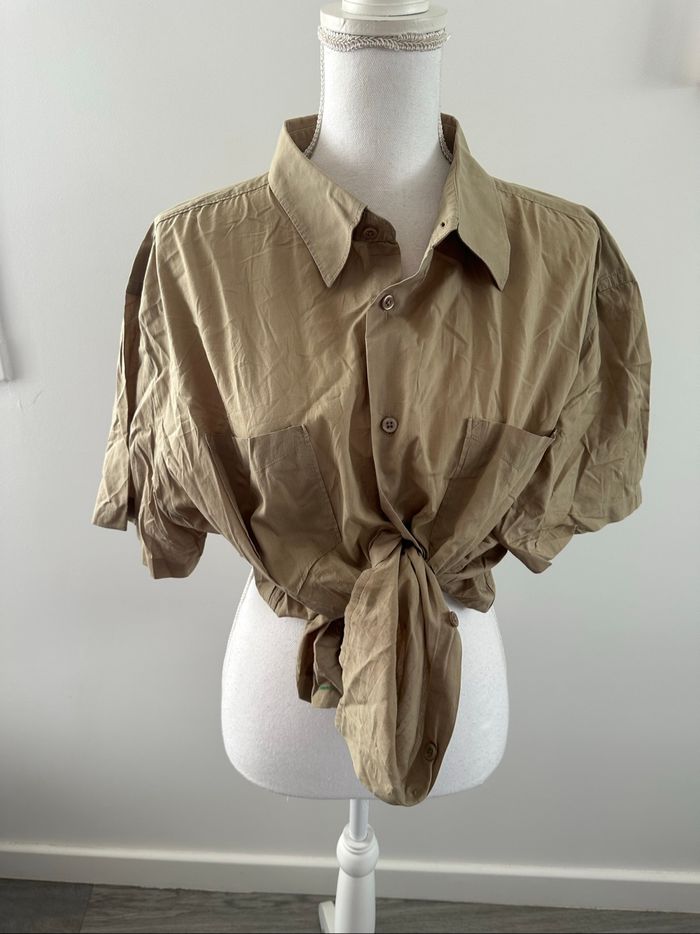 Chemise beige sable Cotton voile Carven TXxl - photo numéro 2