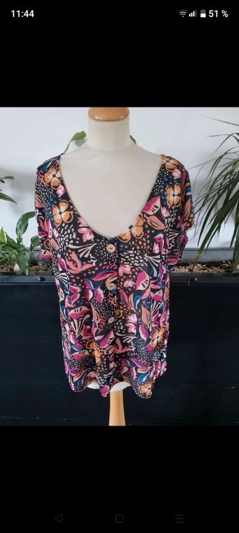 Blouse manches courtes Grain de Malice