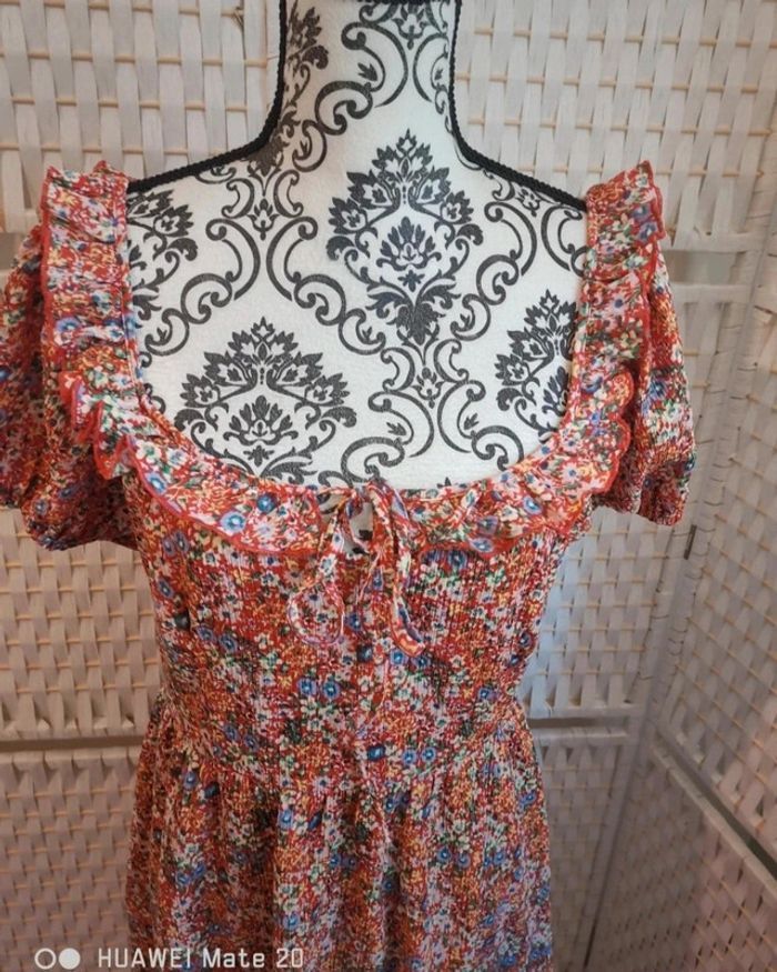 💕jolie robe fleurie springfield femme TXL/ 42 💕 - photo numéro 3