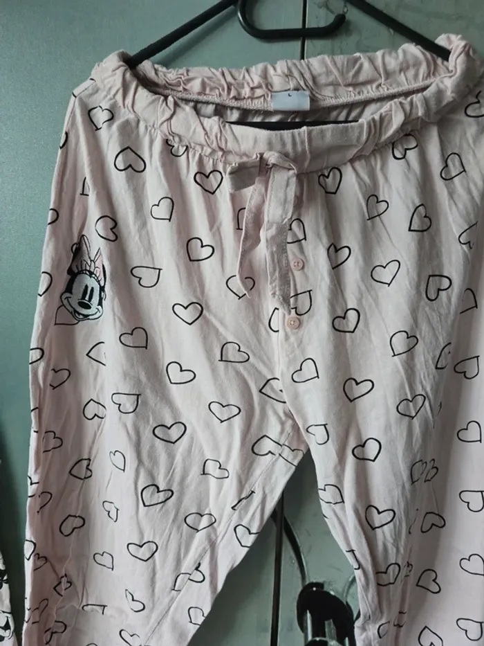 Pyjama 3 pièces Disney Minnie & Mickey – Taille L - photo numéro 4