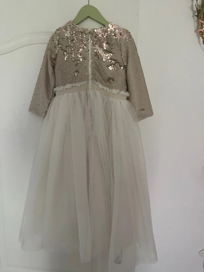 Robe cérémonie /fête fille 5/6 ans - photo numéro 4