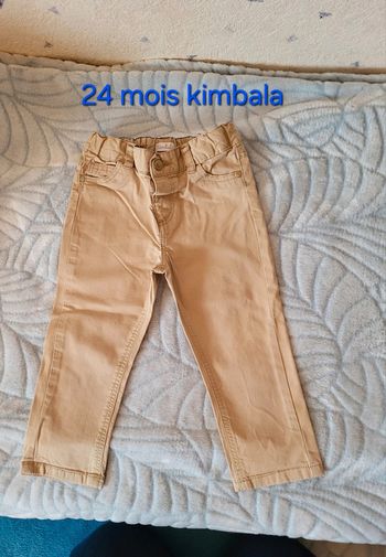 Pantalon beige 24 mois