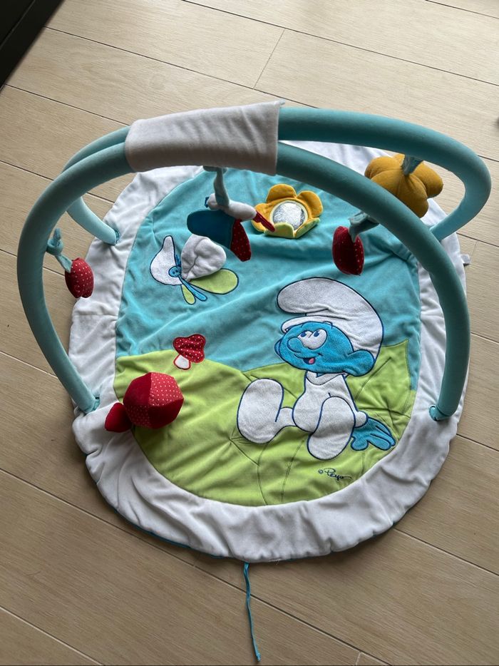 Tapis d’éveil schtroumpfs peyo - photo numéro 2