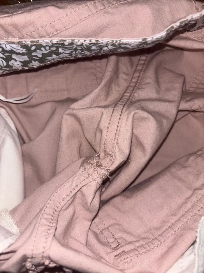 Pantalon vintage coton t 40 avec fermetures bas - photo numéro 5