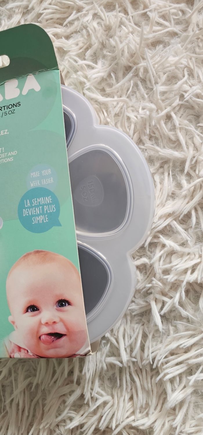 Fleur 🌸 multiportion Béaba XL 150ml Neuf - photo numéro 3