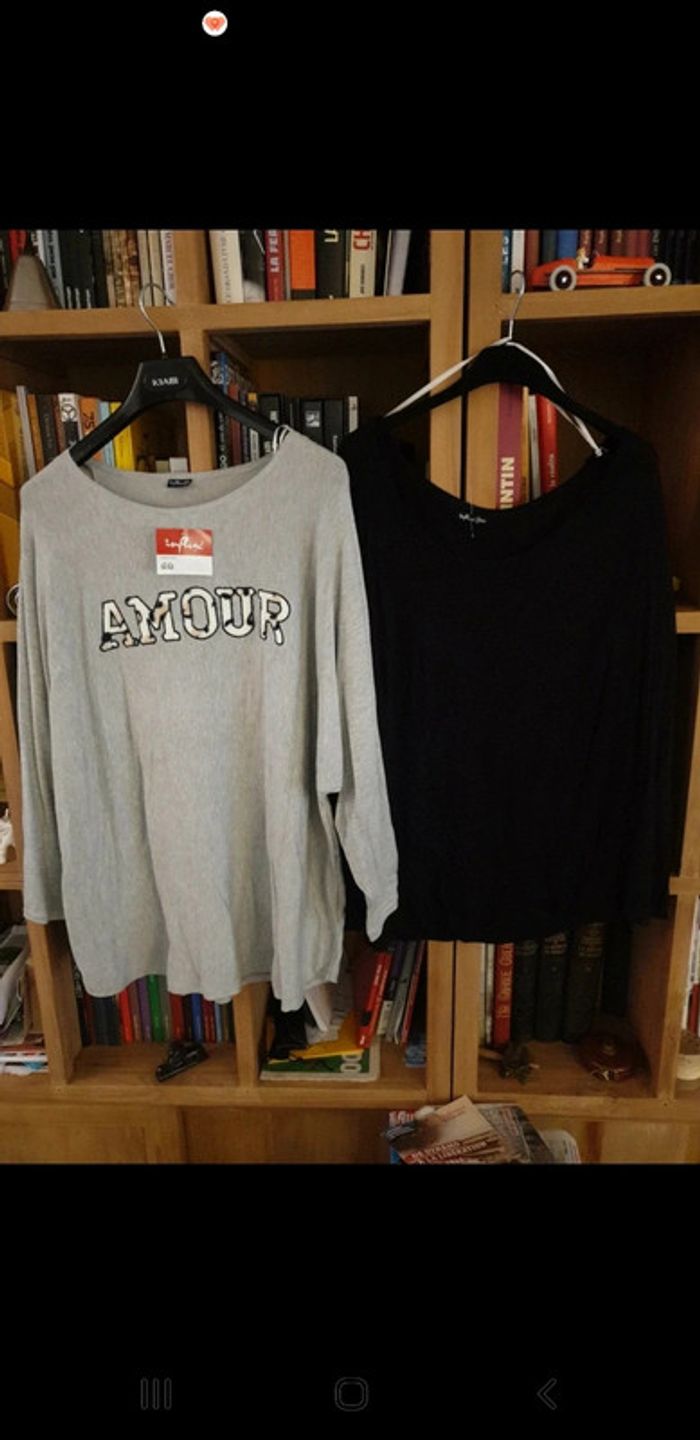 Pull et t shirt neufs taille 50/52