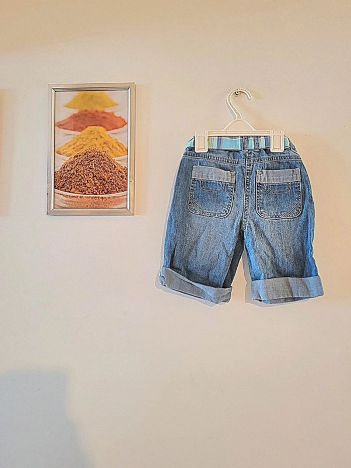 Short 3/4 en jeans "Tape à l œil" taille 5 ans - photo numéro 5