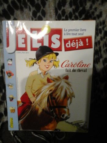 Caroline fait du cheval