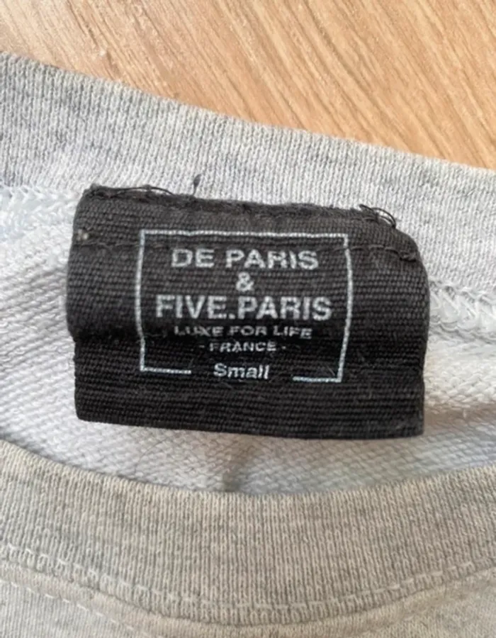 Pull gris taille S - photo numéro 4