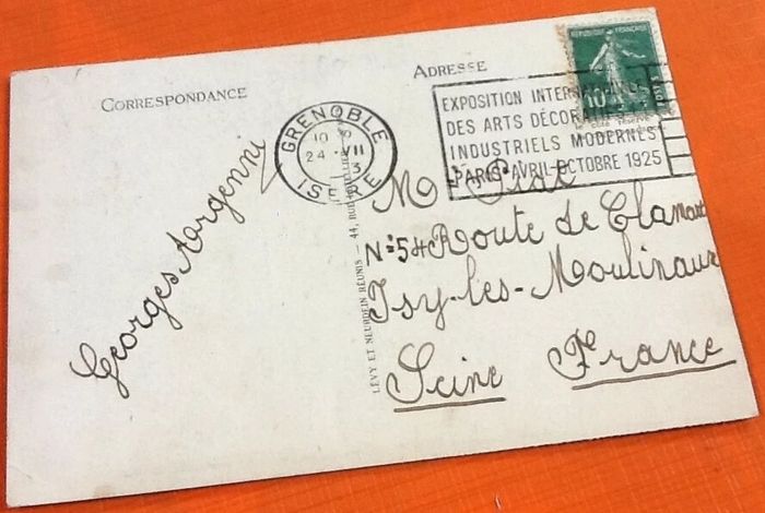 Carte postale ancienne Sassenage (Isère) Le Château des Côtes - photo numéro 3