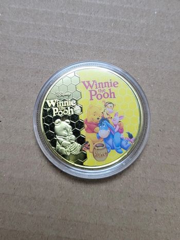 Figurine pièce commémorative winnie et ses amisdisney