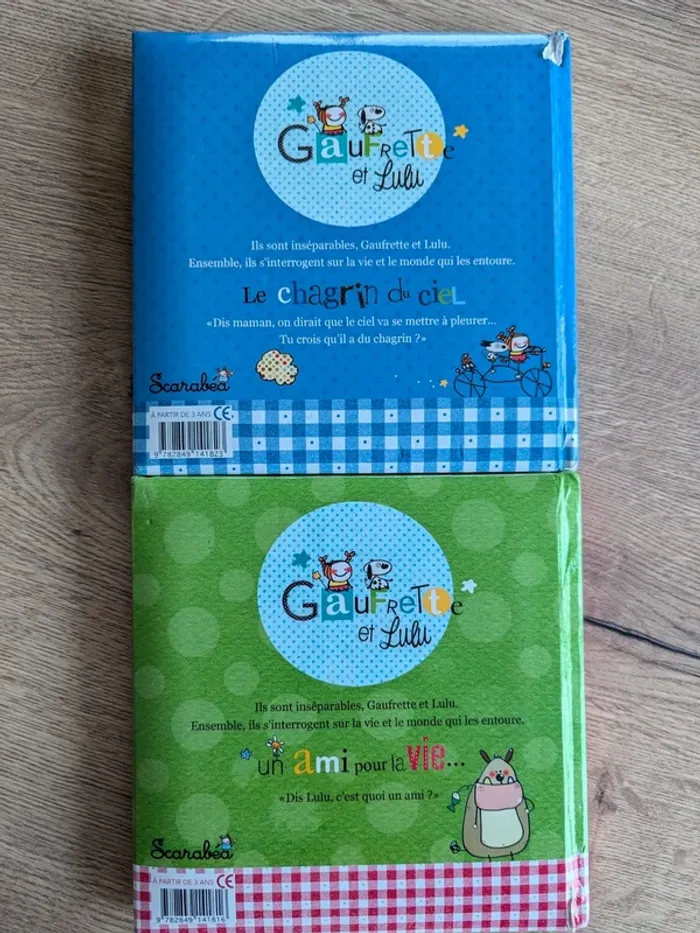 Lot de livres gaufrette et lulu - photo numéro 2